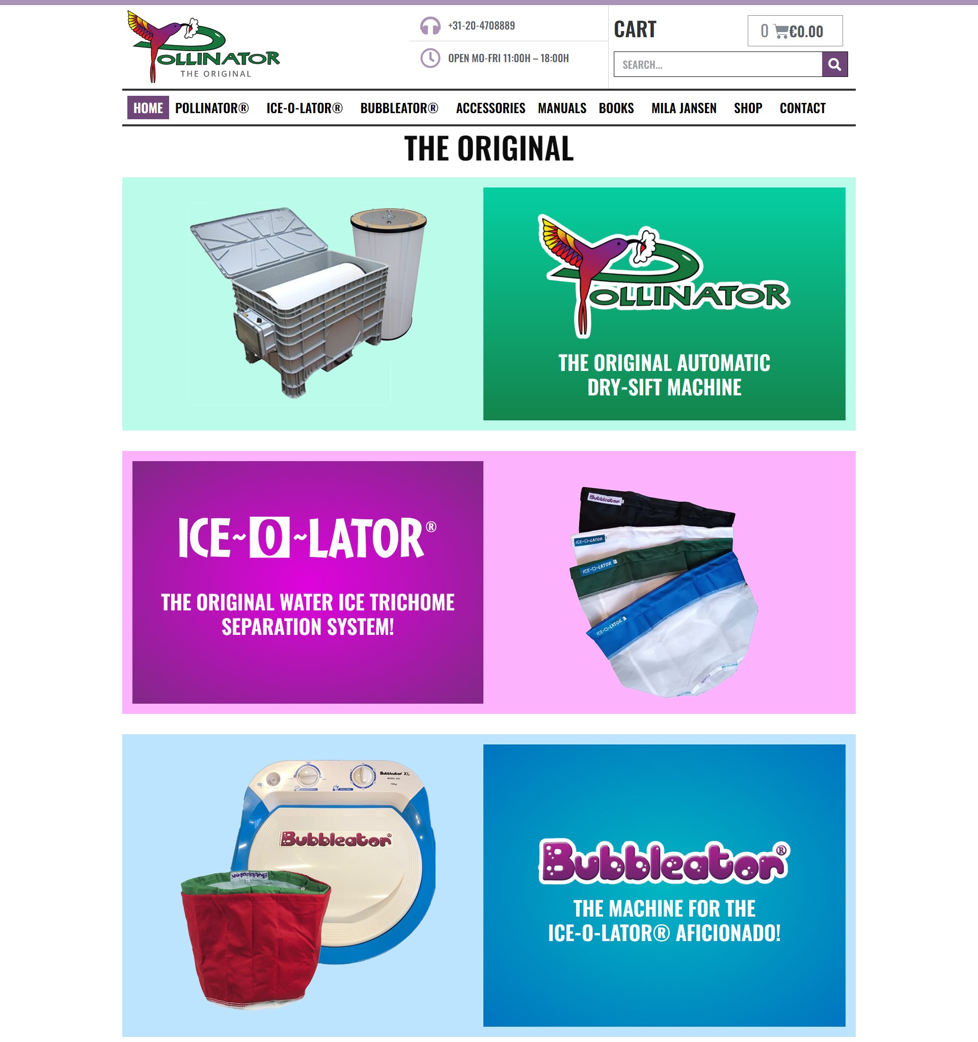 WeSpaceZ Pollinator Webshop