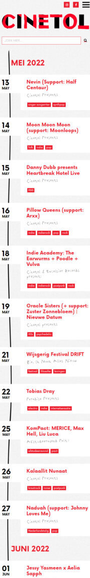 WebSpaceZ Webdesign Cinetol