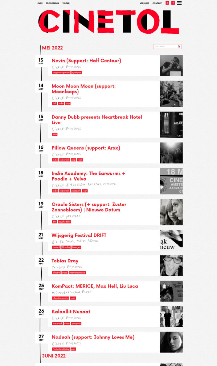 WebSpaceZ Webdesign Cinetol